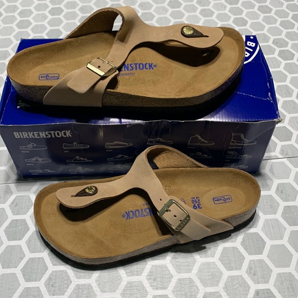 Birkenstock Shoes - Birkenstock Gizeh BS Sandcastle asst